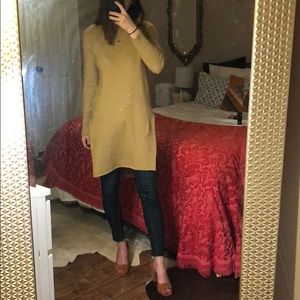 Noul Sweater dress with silts